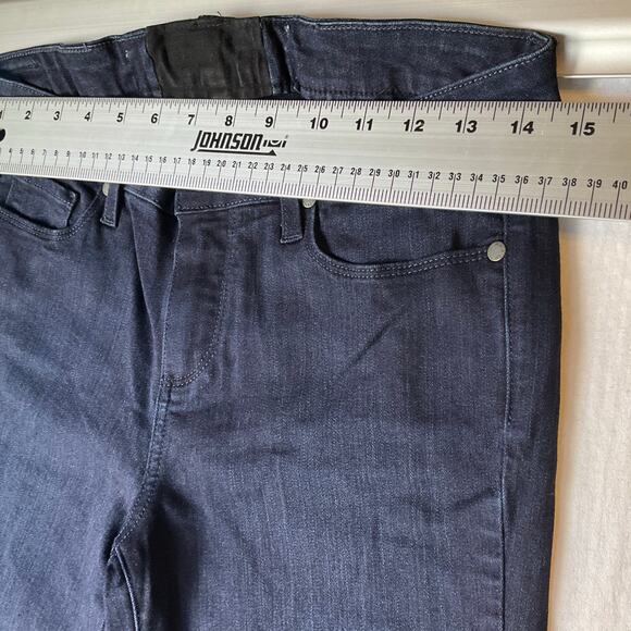 Paige Women Verdugo Ultra Skinny Jeans size 29 Blue Mid Rise Stretch - Picture 2 of 13